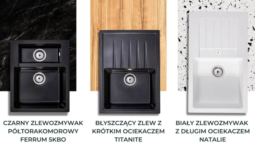 Jaki zlewozmywak do szafki 60 cm? 5 najlepszych modeli 2023