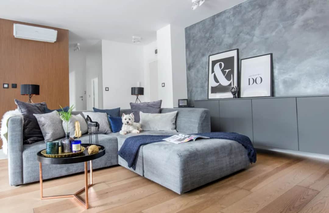 Szare ściany: 7 inspirujących pomysłów na aranżację wnętrza