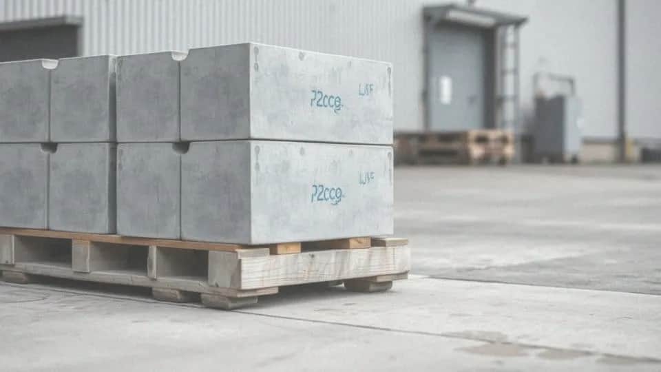 Ile waży paleta cementu? Poznaj dokładną wagę i szczegóły