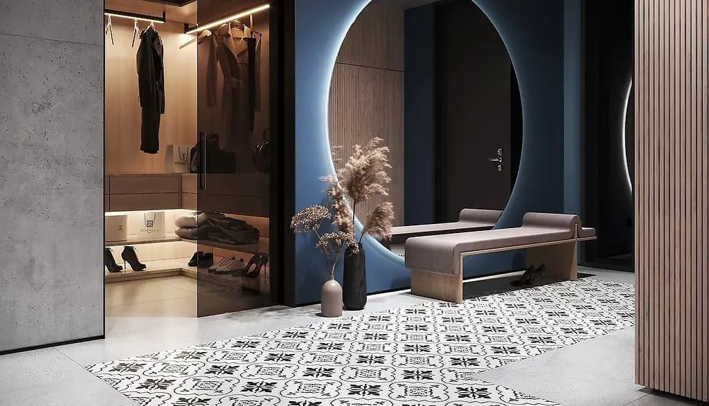 Jakie wykończenie ścian w korytarzu doda charakteru i funkcjonalności?