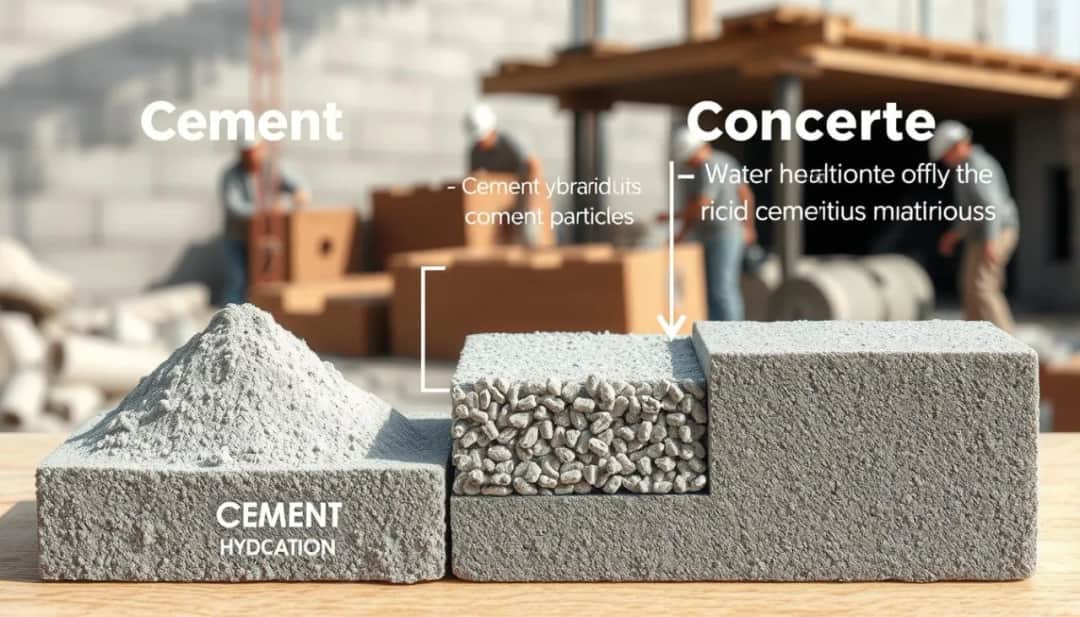 Cement i beton - poznaj kluczowe różnice i zastosowania