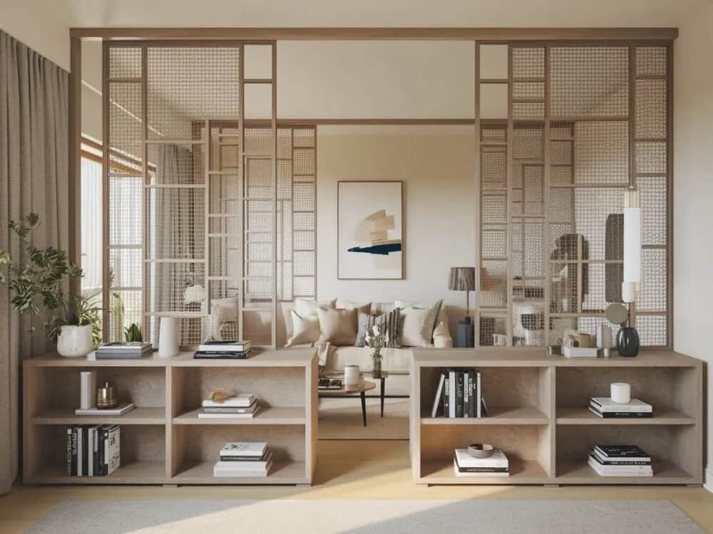 Jak podzielić pokój na dwa bez ściany: 7 praktycznych metod